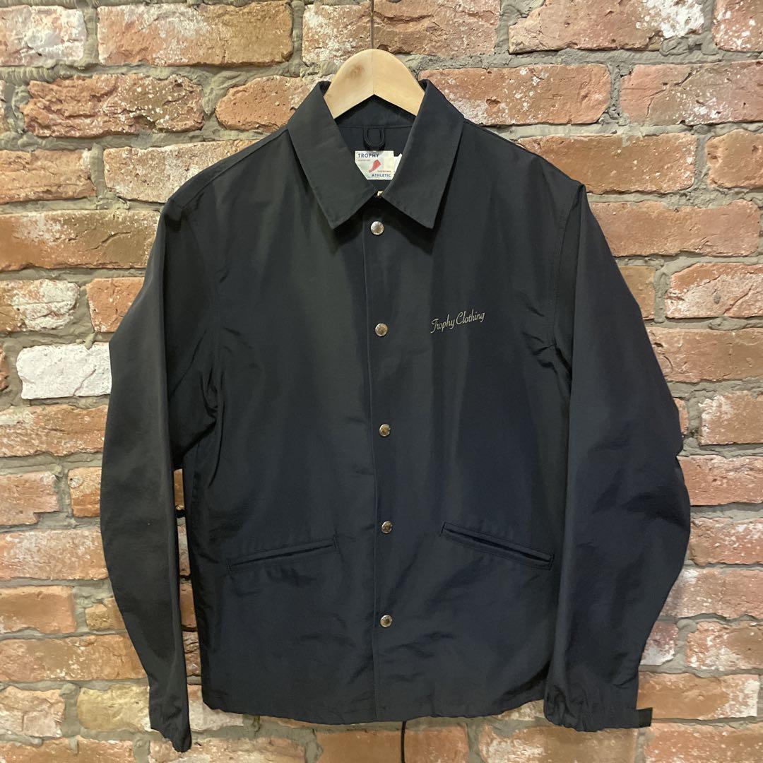 TROPHY CLOTHING Coach Jacket Black Size 38 | eBay