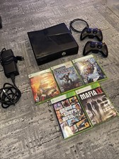 Xbox 360 Slim Bundle 1439 250GB Console Power AV,  Games GTA TESTED 