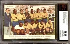 1962 SAIM *PELE* 1/1 BVG 5.5 *RARE* ((ERROR)) **HIGHEST GRADED** (PELE’s NAME)