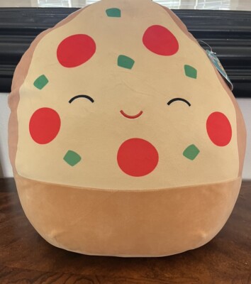 Squishmallow 18  Pep Pepperoni Pizza Plush Soft Squishy Pillow NWT