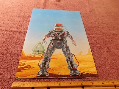 Science Fiction Fantasy Art Print From Book Vintage 1979 (A-7)