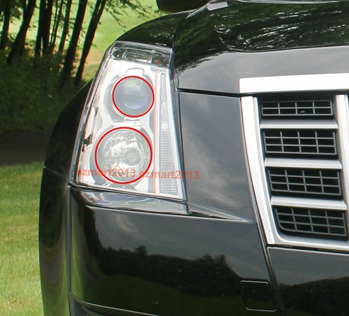LED halo ring for Cadillac CTS halogen headlight 08-12 angel eye Xenon white DRL - Picture 2 of 17