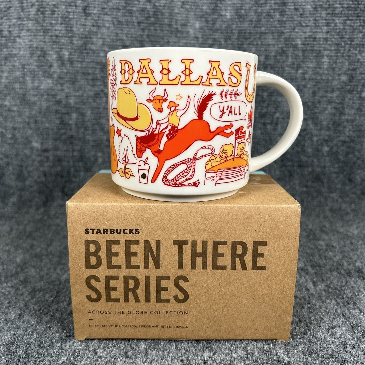 Starbucks Been There Series Coffee Mug Dallas Bigger Texas Cowboys