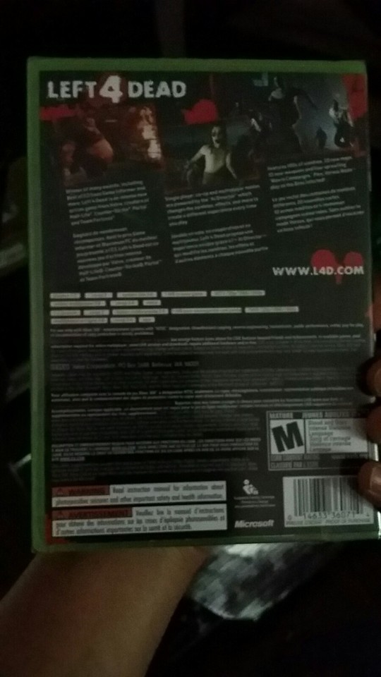 Left 4 Dead (Microsoft Xbox 360, 2008) 14633098563 eBay