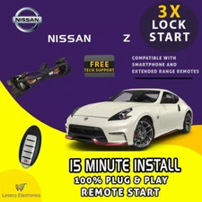 100% Plug & Play Remote Start Factory Activated fits: 2009-2017 Nissan 370Z