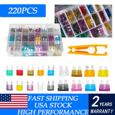 Car Blade Fuse Assortment Assorted Kit Blade Set Auto 220 Pcs Truck Automotive