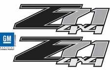 07-13 Chevrolet Silverado Z71 4x4 Decals -1500 Black Gm Hd Stickers Chevy Fg9a8 07-13 Chevrolet Silverado Z71 4x4 Decals -1500 Black Gm Hd Stickers Chevy Fg9a8