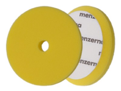 1 X Menzerna Foam Pad Medium Cut - Diameter 150 Mm / 6'' - Yellow