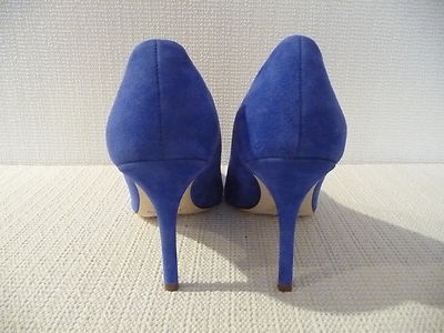 Escarpins J.CREW ELSIE En Daim Bleu Taille 6.5 – Neufs Sans Boîte, Marée