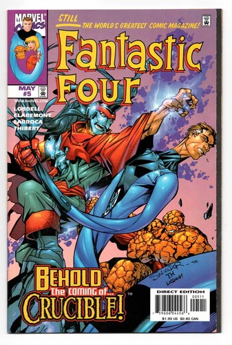 FANTASTIC FOUR VOL. 3, #5 - MARVEL COMICS 