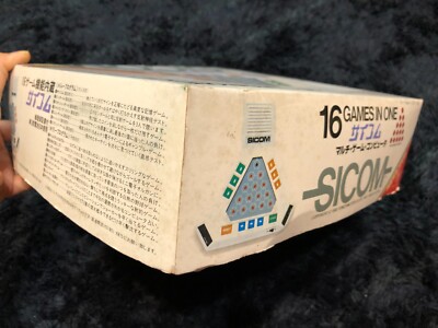 VINTAGE SICOM ELECTRONIC GAME 16 GAMES IN ONE MULTI GAME COMPUTER