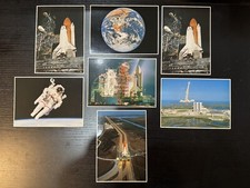 NASA SPACE SHUTTLE COLLECTION ORIGINAL VINTAGE 1990 POSTCARDS