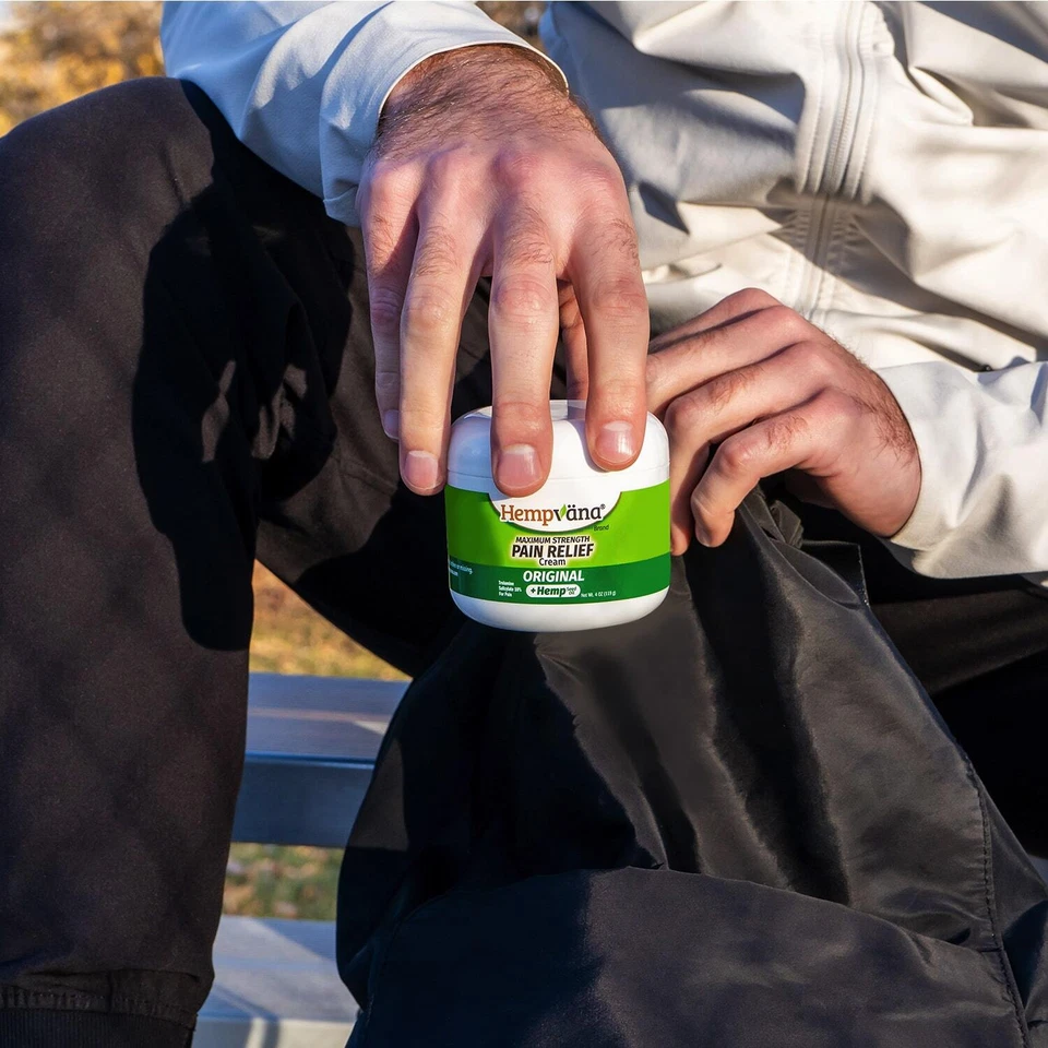 Crema para el dolor Hempvana Original, máxima fuerza Foto 4 de 4