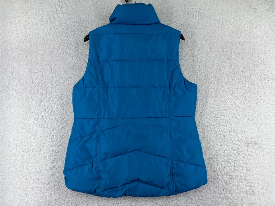 SJB Active Vest Women Small Blue Puffer Down Insulation Polyester Shell Full Zip - Image 2 of 4