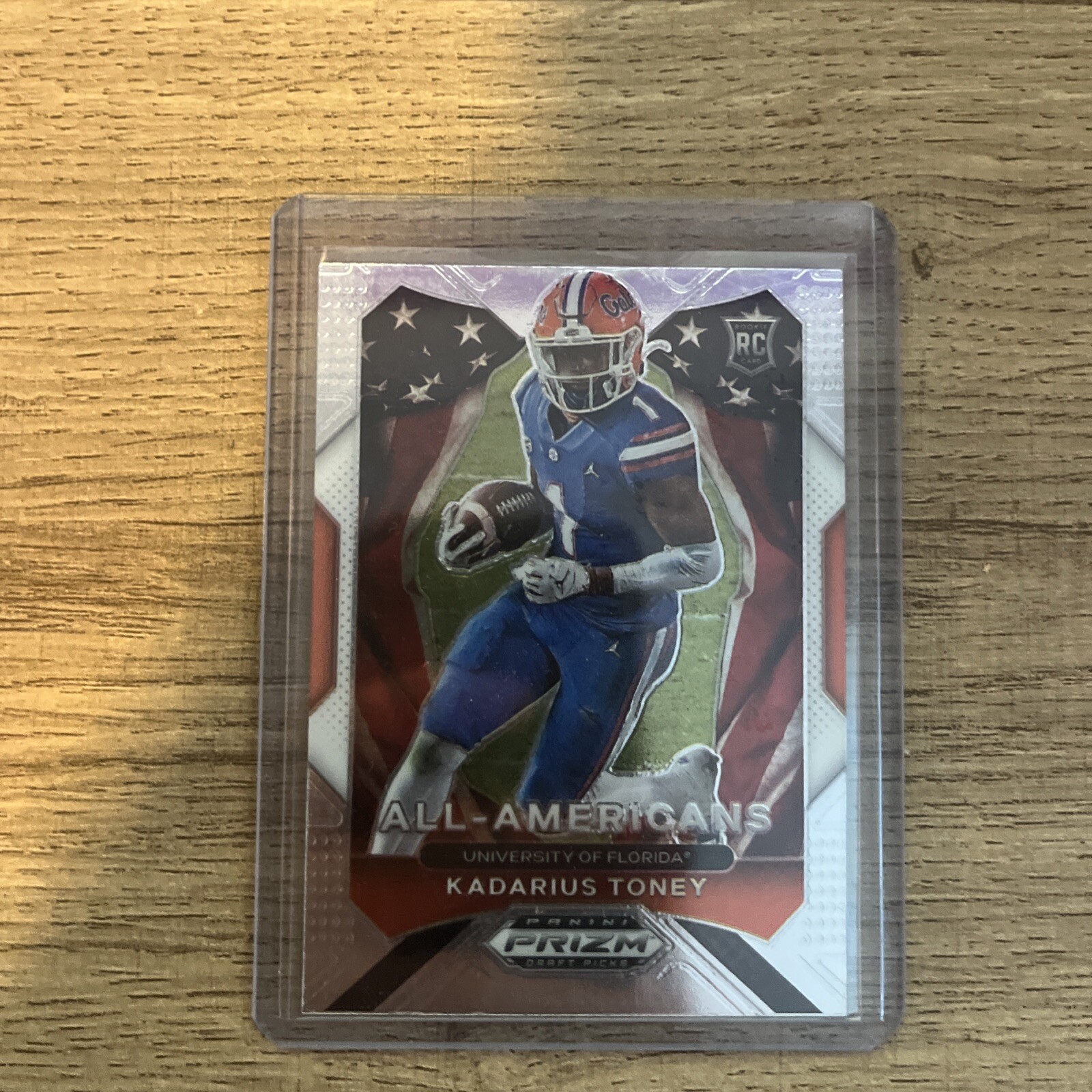 2021 Panini Prizm Draft Picks Kadarius Toney All-American RC Kansas City Chiefs