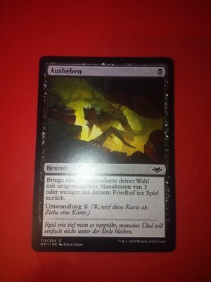MTG-MAGIC THE GATHERING Ausheben 2019 Deutsch 113/254