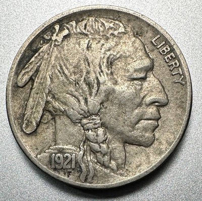 1921  BUFFALO NICKEL  XF+  BETTER DATE #2009