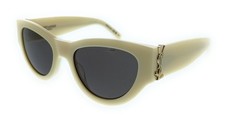Saint Laurent SL M94-012 Ivory Cat Eye Womens Sunglasses