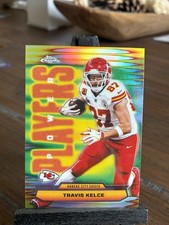 2025 Topps Chrome Football Travis Kelce Power Players Refractor #PP-34