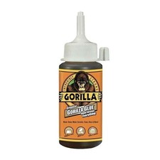 Gorilla Glue Original 4oz Repair Waterproof Strong Bond Almost Everything, Brown