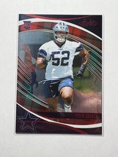 Tyler Booker 2025 Panini Absolute Rookie Red and Green Dallas Cowboys