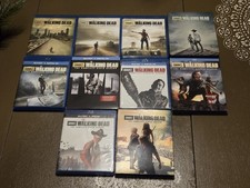The Walking Dead Seasons 1 2 3 4 5 6 7 8 9 10 - 1-10 Blu-Ray Set - Used in Good
