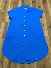 Universal Thread Dress, Women's Size XS, Blue, Short Sleeve, Button Up Dress