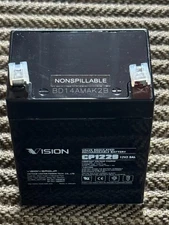 12V 2.9AH Battery-Liko, Invacare,Hoyer Lift, CP1229,PE12V2.7F1,ES2.9-12,PS-1227