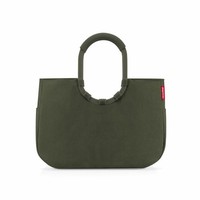 Reisenthel Loopshopper L Einkaufstasche Shopper Tasche Cord Dark Matcha 25 L