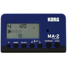Professional MA-2 Digital Metronome with Timer and Sound Mode - Blue/Black