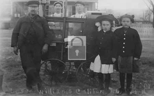 Popcorn Cart Wagon Califon New Jersey NJ - Reprint