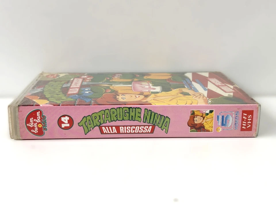 Tartarughe Ninja - Alla riscossa vol. 2 - VHS : Bim Bum Bam - Video DEL 1987 - Immagine 4 di 4