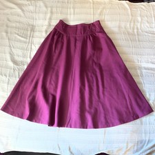 COLLEGE TOWN 24  Waist Purple Vintage Skirt