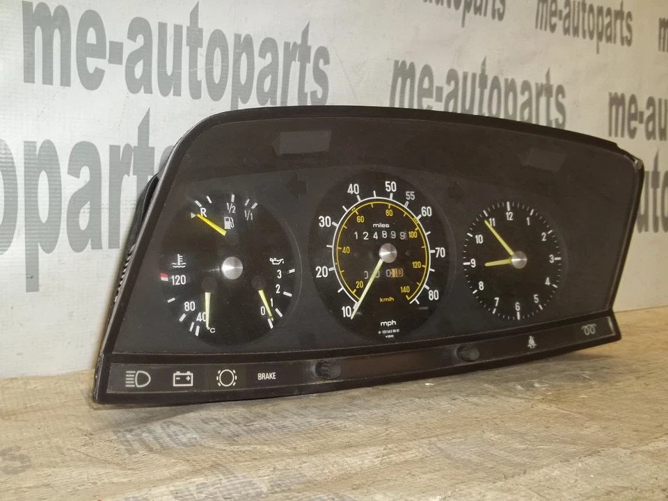 77-85 梅赛德斯-奔驰 240D 300D 速度表仪表组 Speedo 仪表规 — 第 2/4 张图片