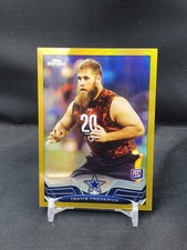 2013 Topps Chrome Gold Refractor /50 Travis Frederick RC Dallas Cowboys