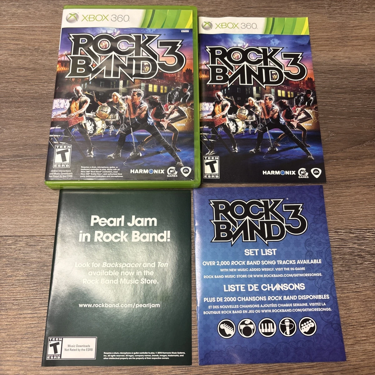Rock Band 3 Microsoft Xbox 360 Video Games for sale - eBay