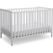 Convertible Crib 4-in-1 Greenguard Gold Certified Bianca White Finish