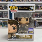 Funko Pop Movies Lord of the Rings Frodo Baggins w/Ring SDCC 1389 Hobbit Figure