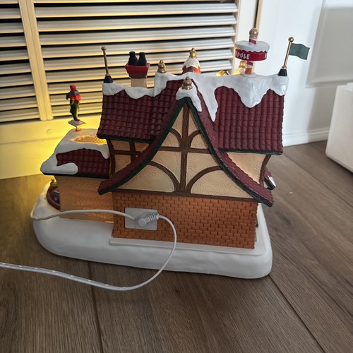 Lemax 95462 Kringle's Cottage 2019 Santa's Wonderland Village luces sonido ¡LEER! - Imagen 23 de 24