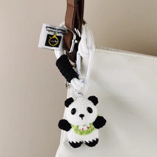 Bib panda Plush doll, Bib panda bag charm, Bib panda doll, Bib panda buckle