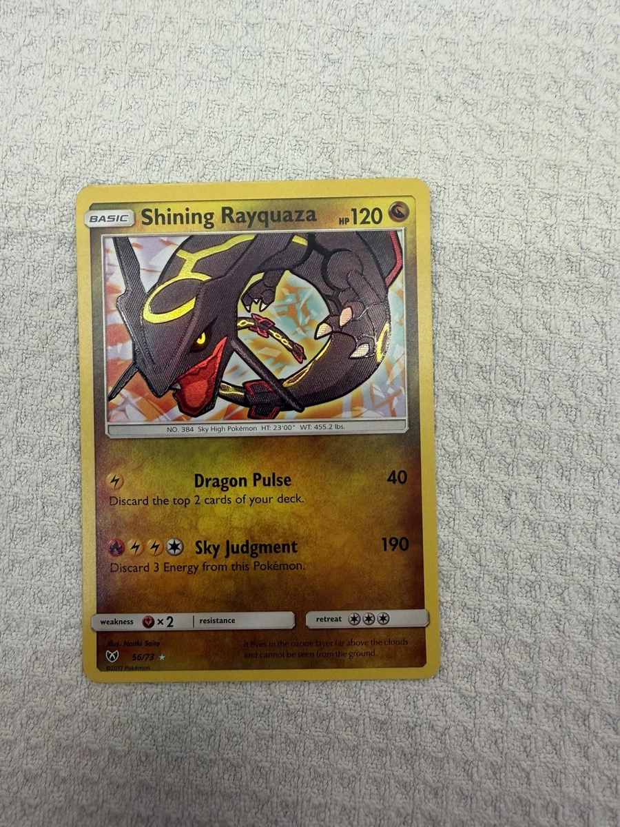Shining Rayquaza Pokémon TCG Cards for sale | eBay