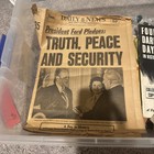 VNTG/ANTIQUE ESTATE SALE JFK MEMORABILIA, STAMPS, BASEBALL CARDS, BUTTONS LOT — photo 9