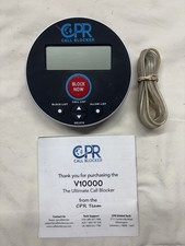 CPR V10000 Dual Mode Call Blocker Black 3" Digital Display for Landline Phones