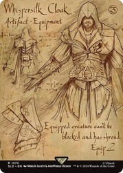 Whispersilk Cloak #1574 Secret Lair x Assassin's Creed
