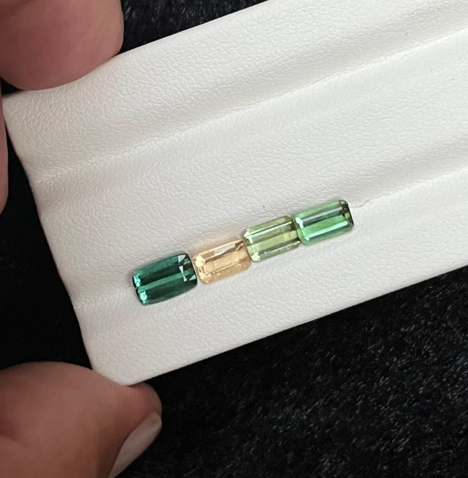 2.40 CT  Natural Cut Multiple Color Tourmaline losse gemstone from Afghanistan. - Image 2 of 4