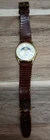 Vintage Seiko Moon Phase Watch Lizard Leather