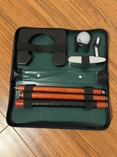 Executive Golf Collapsible Putter Travel Kit and case NWT