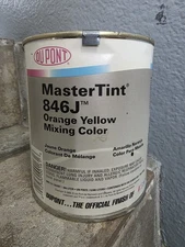 1 U.S. Quart Dupont Axalta Cromax MasterTint 846J Orange Yellow