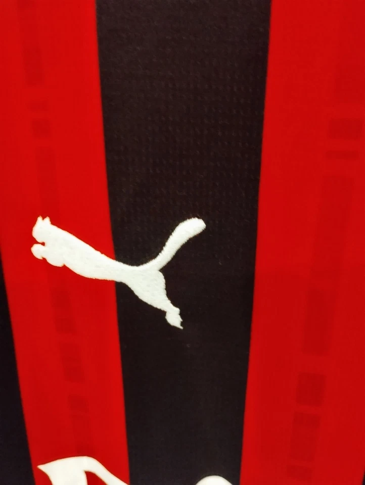PUMA AC Milan Home Shirt 2024/25 Mens Medium 125th Anniversary Jersey - Image 3 of 4