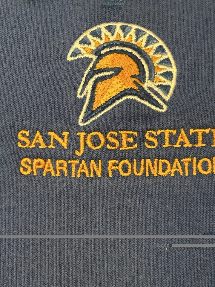 Sudadera con capucha Nike de la Fundación San Jose State Spartans con parche de cuenco militar L leer Foto 3 de 4